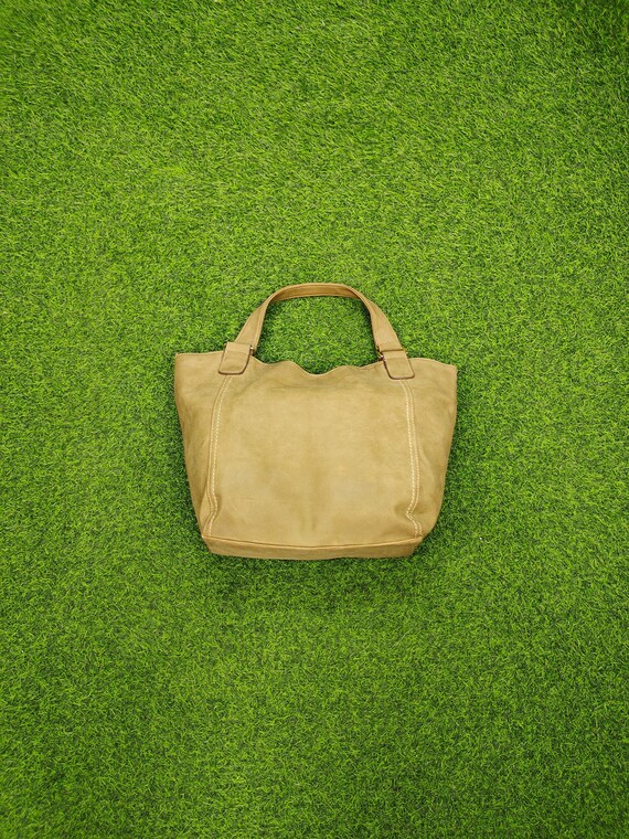 Beams tote bag leather - Gem
