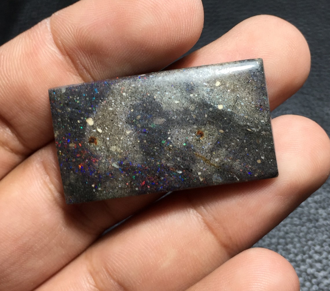 Natural Honduran Matrix Opal Honduran Black Matrix Opal Etsy
