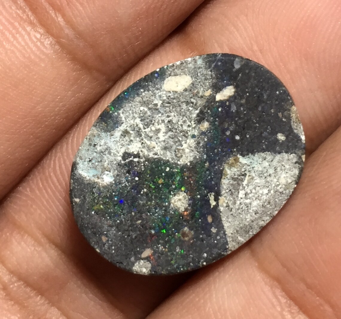 Natural Honduran Matrix Opal Honduran Black Matrix Opal Etsy
