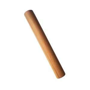 Solid Wood Pastry Roller Mini Blunt Diameter 5 Cm Length 35 Cm | Rolling Pin,Baking Tools, Wood Dough Roller, Wedding Gifts, Pizza Roller