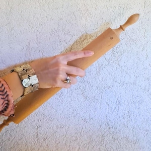 Solid Wood Roller Classic 50 cm/35 Cm, Rolling Pin,Wooden Rolling Pin, Baking Tool,Handmade Rolling Pin,Baking Rolling Pin