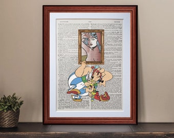 Asterix Hand Drawn /& Hand Painted Cel