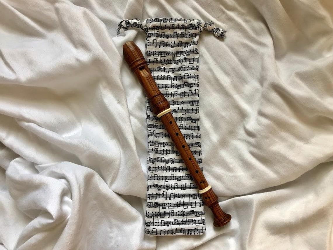 CHOOSE COLOR Soprano Recorder Gig Bag Hand Made Fabric Bag Etsy