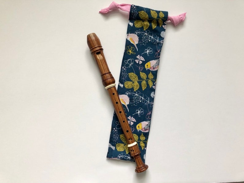 CHOOSE COLOR Soprano Recorder Gig Bag Hand Made Fabric Bag Etsy