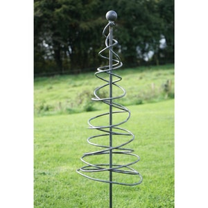 Metal Tree / handmade tree sculpture / garden art decoration / outdoor sculpture / plant supports / handmade welded art afbeelding 6