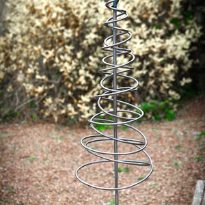 Metal Tree With Stand / Handmade Tree Sculpture / Home Art Decoration