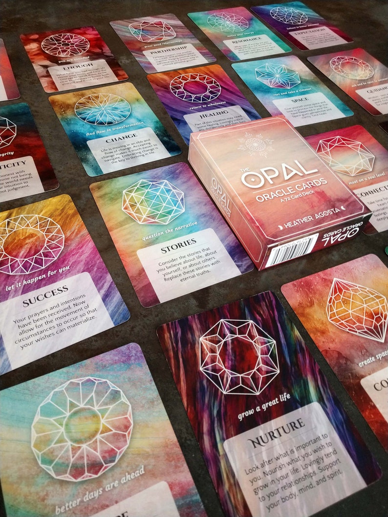 Opal Oracle Card Deck - Etsy