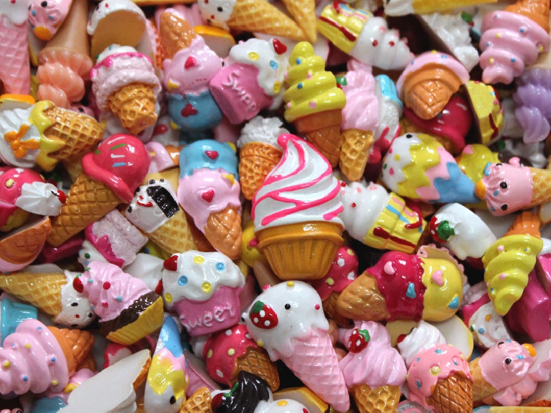 Sweet Candy Cabochons, Kawaii Resin Cabochon, Fake Sweets Deco, Dec, MiniatureSweet, Kawaii Resin Crafts, Decoden Cabochons Supplies