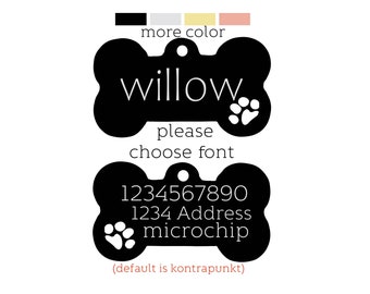Custom Dog Tag: Stainless Steel Personalized Pet ID