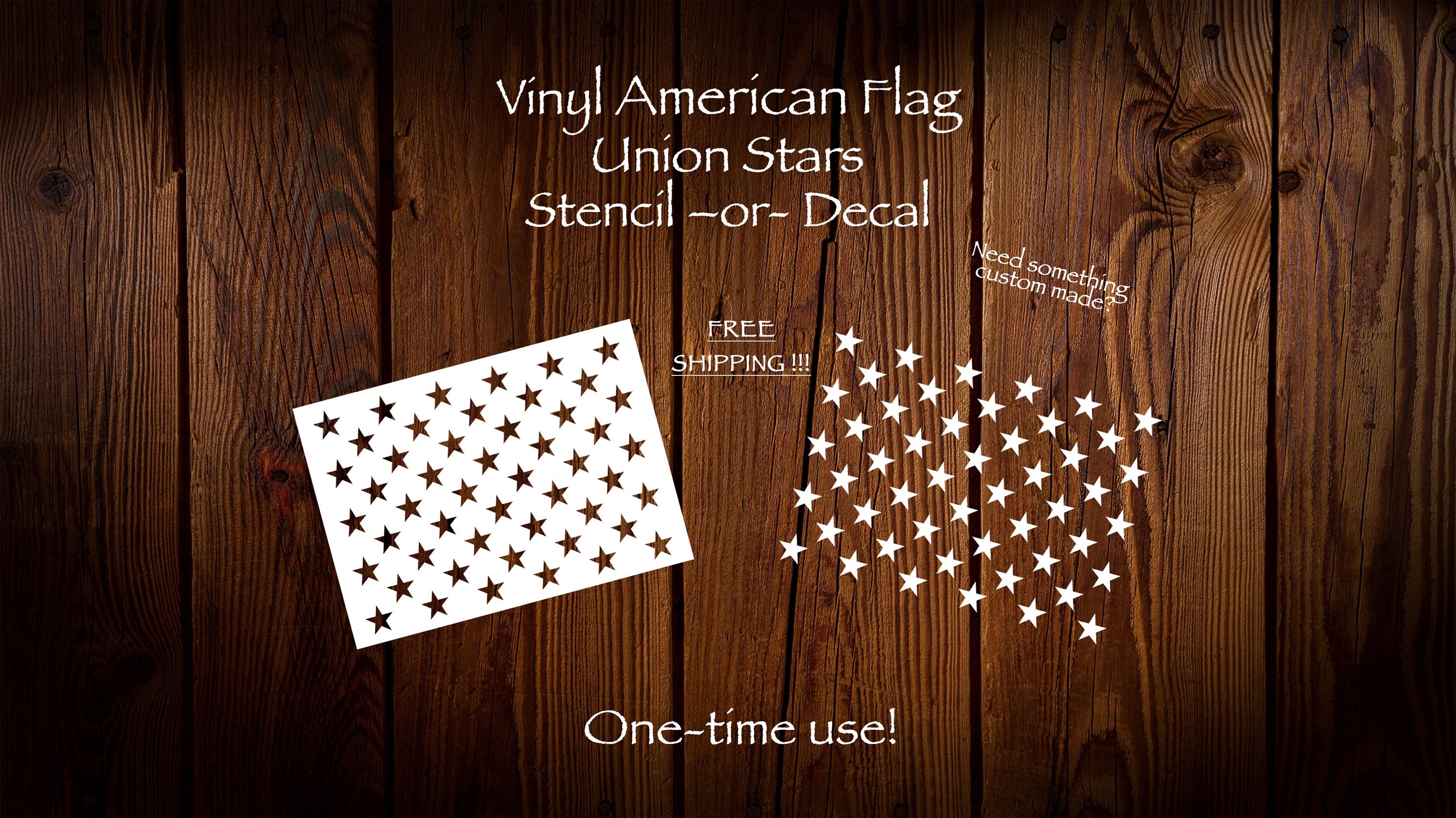 Large American Flag Stencil Star Stencils For Painting 50 Stars