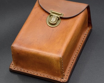 Patrón PDF para hacer una riñonera de cuero (3 tamaños)