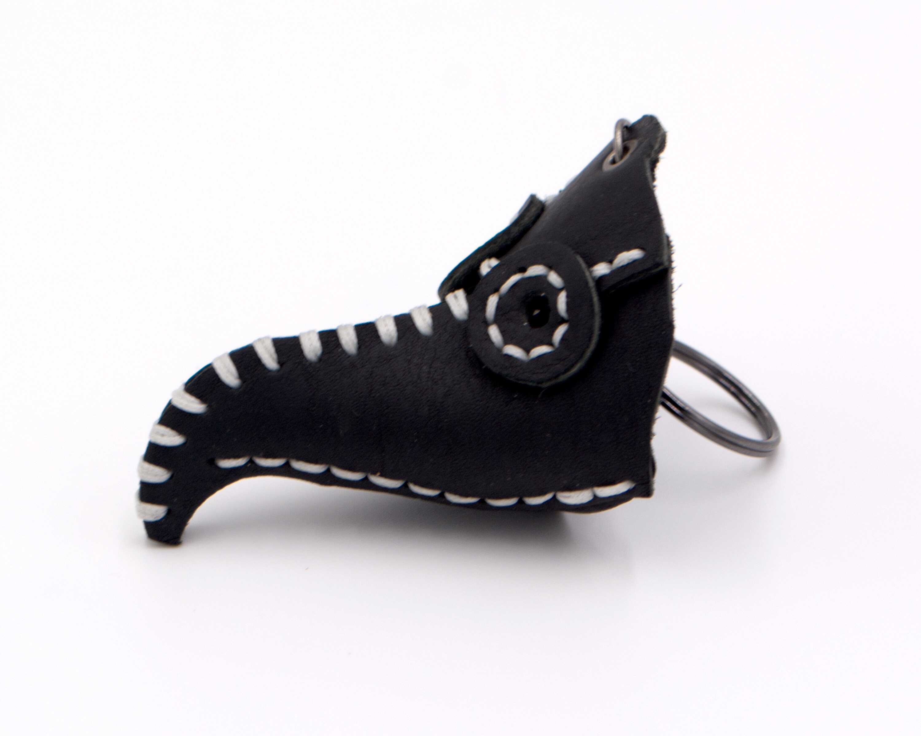 Tiny Plague Doctor Keychain / Charm | Etsy