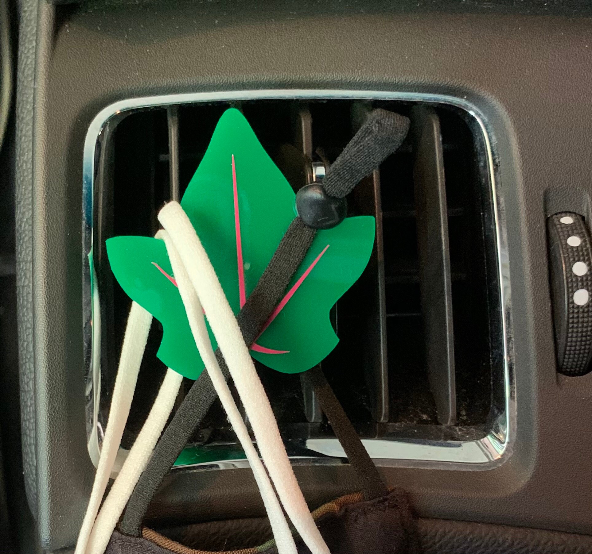 VERTICAL Car Air Vent Clip Mask Holder car Charm Ivy Shaped Etsy