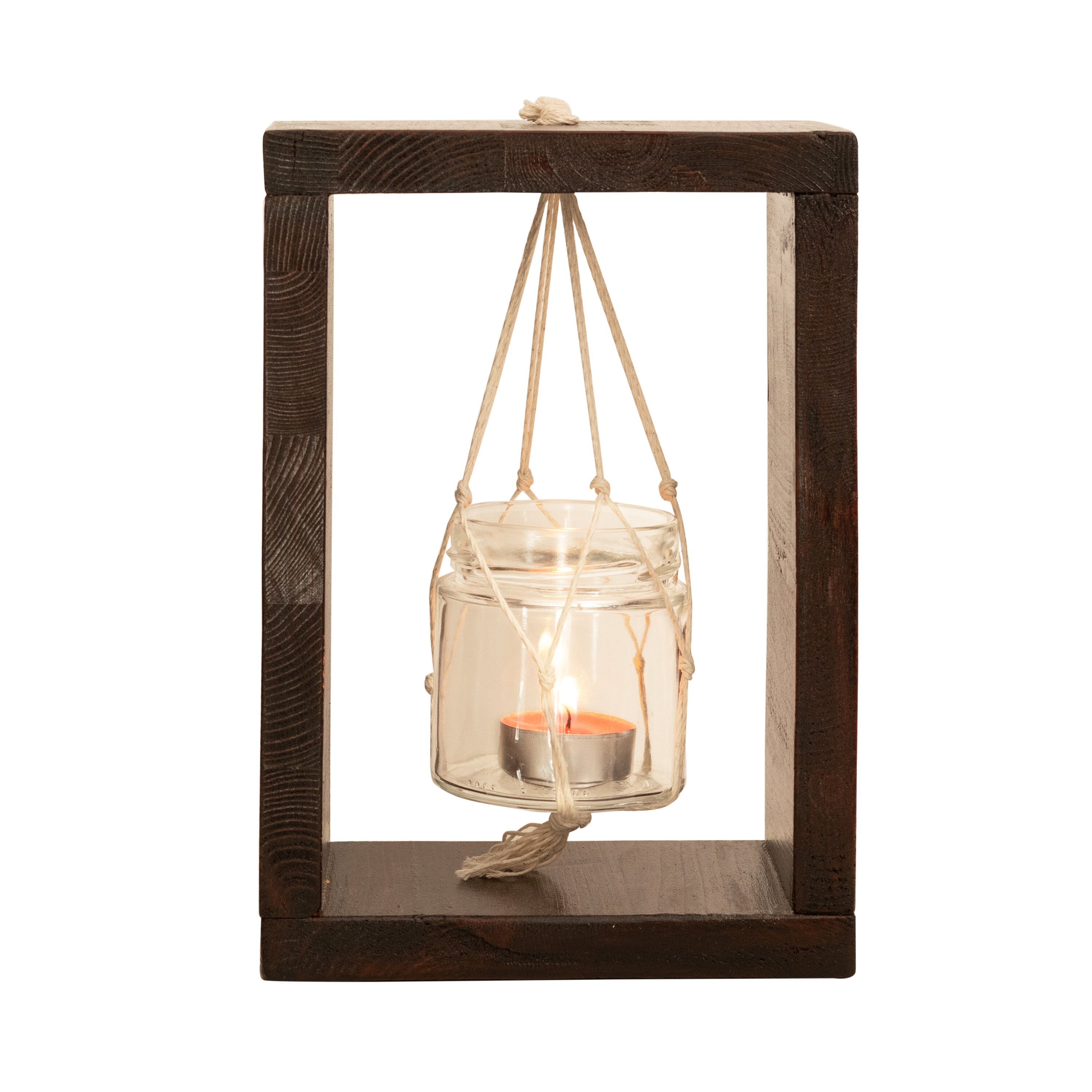 Decoración de velas de madera Etsy