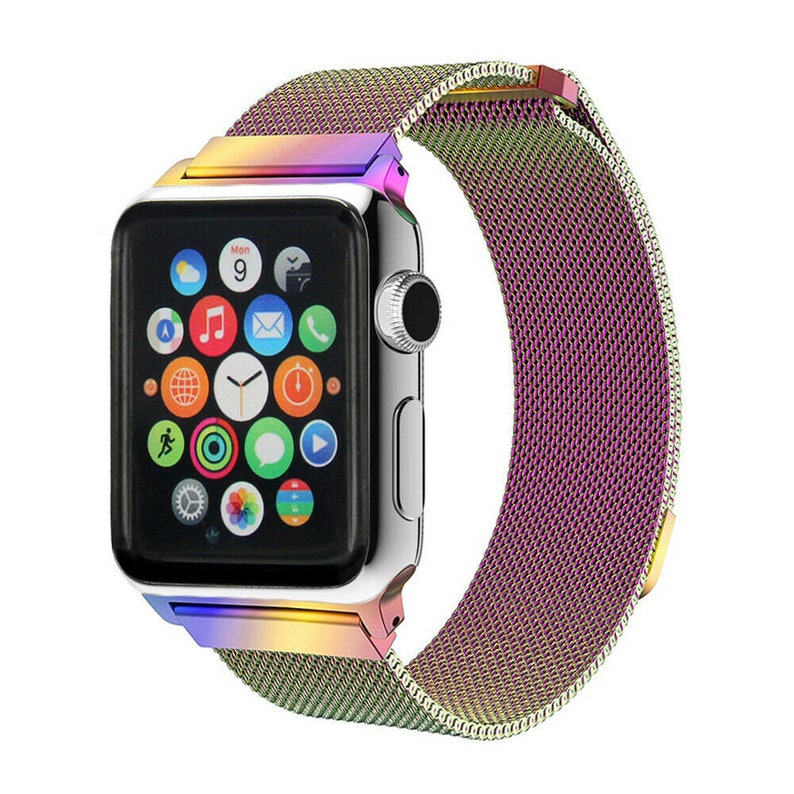 rainbow apple watch band 38mm