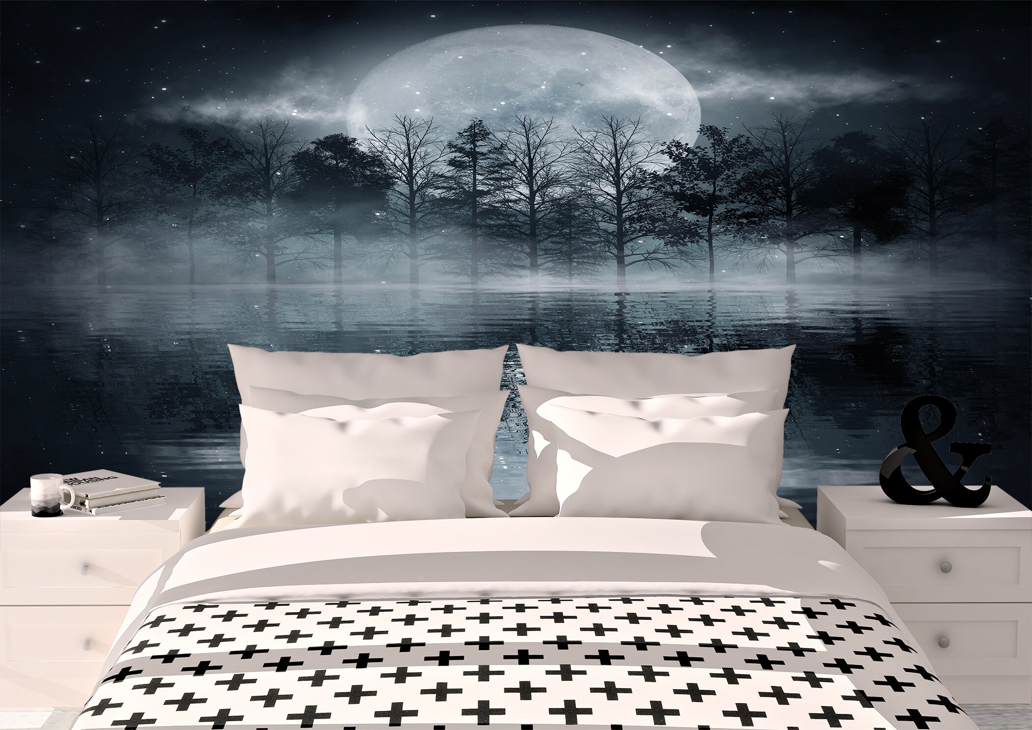 Full Moon On Sea Landscape Wall Mural Photo Wallpaper UV Print Etsy full-moon-on-sea-landscape-wall-mural-photo-wallpaper-uv-print-etsy