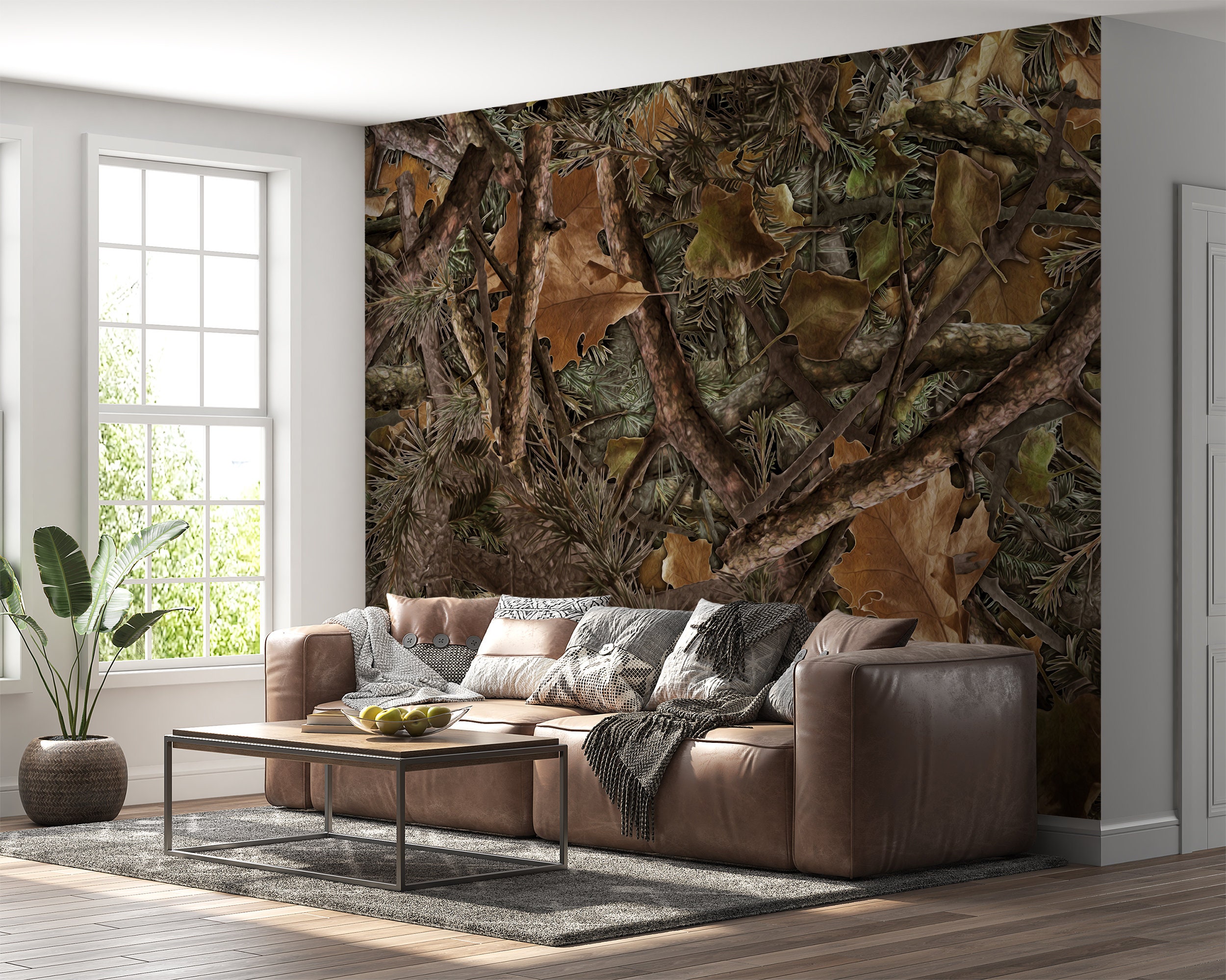 Camouflage Mural 