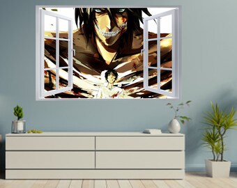 Details about 3D Attack On Titan 399RAID Anime Combine Wall Sticker Wall Murals Wallpaper Amy Details about 3D Attack On Titan 399RAID Anime Combine Wall Sticker Wall Murals Wallpaper Amy
