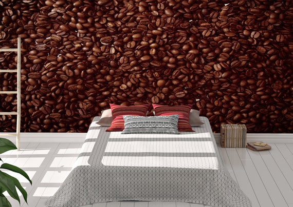 Coffee Mix Wall Mural Wallpaper Wall Art Peel & Stick Self - Etsy