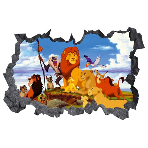 The Lion King Wall Vinyl Decal Disney Cartoons Wall Sticker - Etsy