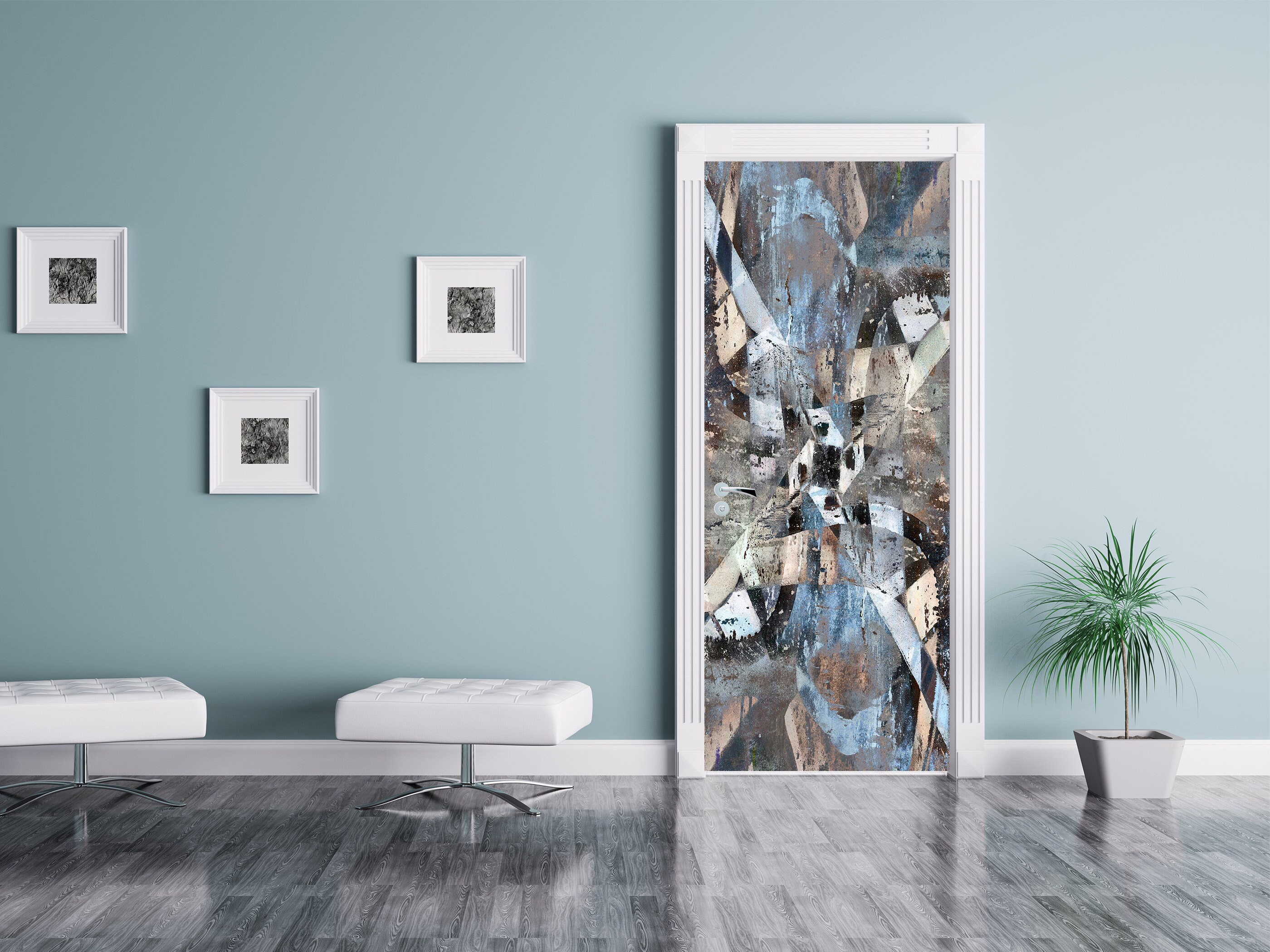 Nature Door Murals Peel and Stick Door Decor Vinyl Wrap Door - Etsy