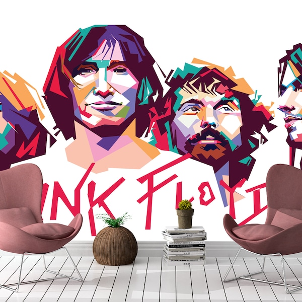 Pink Floyd Wall Mural Etsy