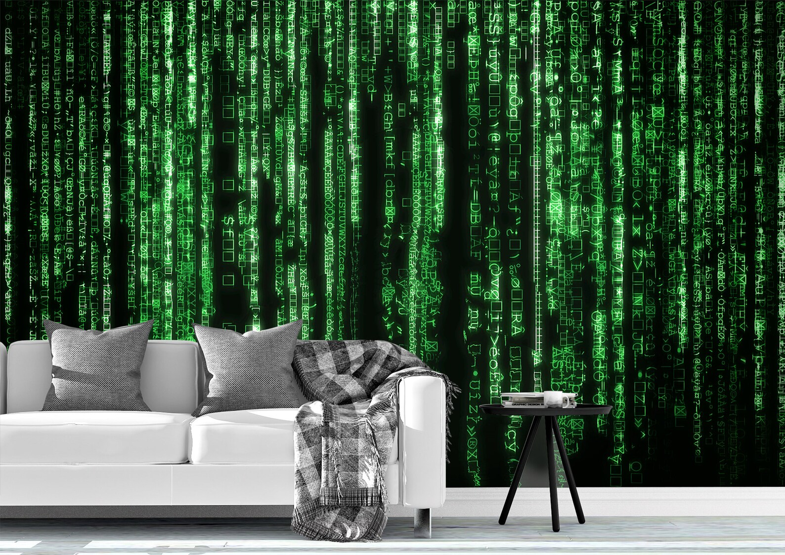 Matrix Iconic Green Code Wall Mural Photo Wallpaper UV Print | Etsy UK
