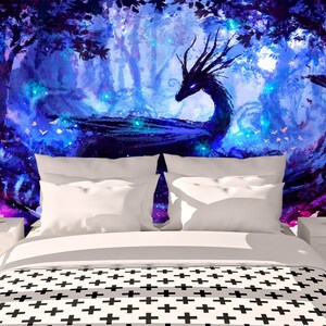 Magic Dragon Wall Mural Wallpaper Wall Art Peel & Stick Self Adhesive