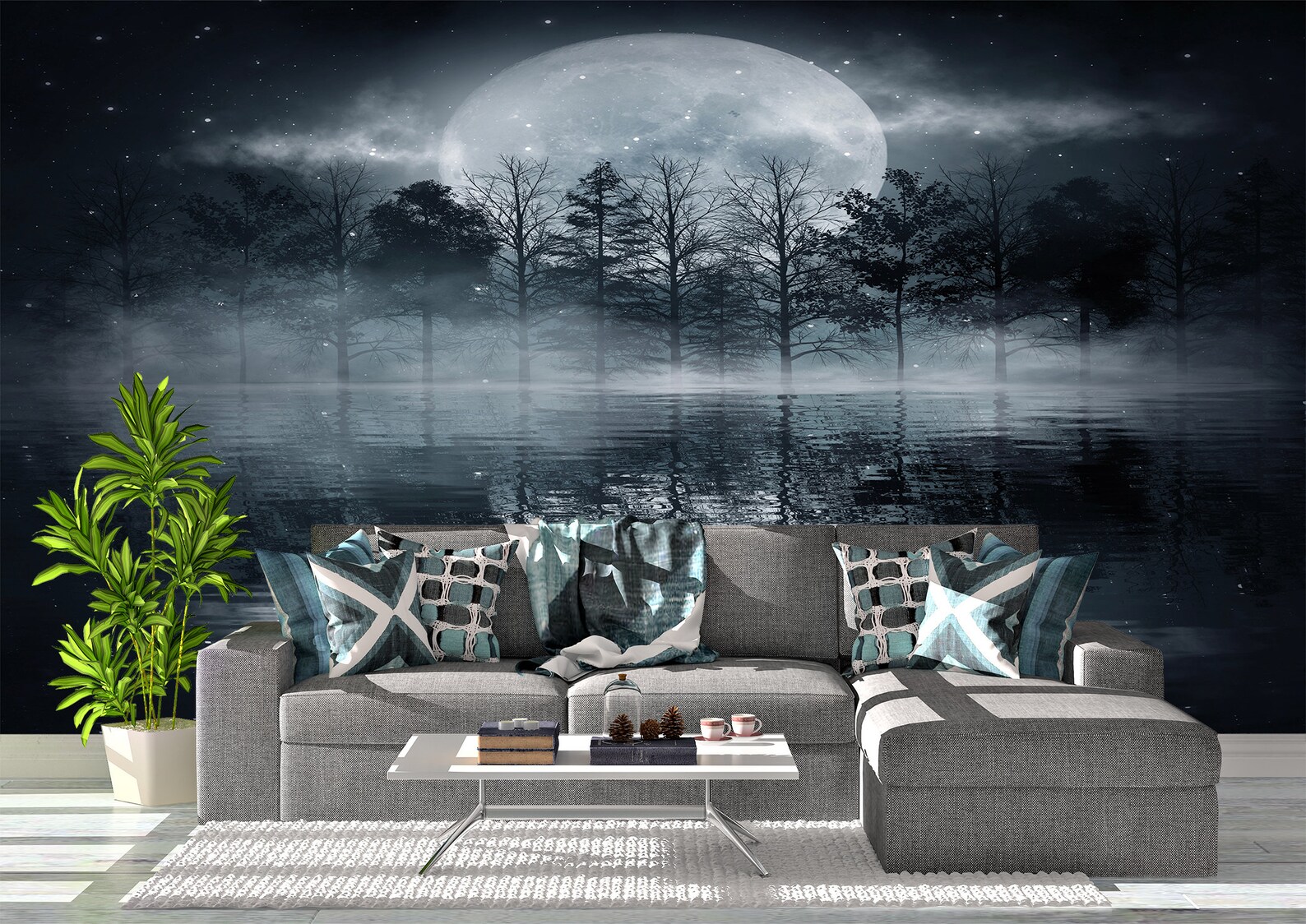 Full Moon On Sea Landscape Wall Mural Photo Wallpaper UV Print Etsy full-moon-on-sea-landscape-wall-mural-photo-wallpaper-uv-print-etsy