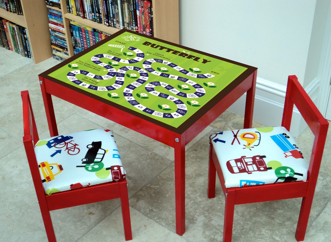 Butterfly Game for Kids Laminated Vinyl Cover Selfadhesive Etsy