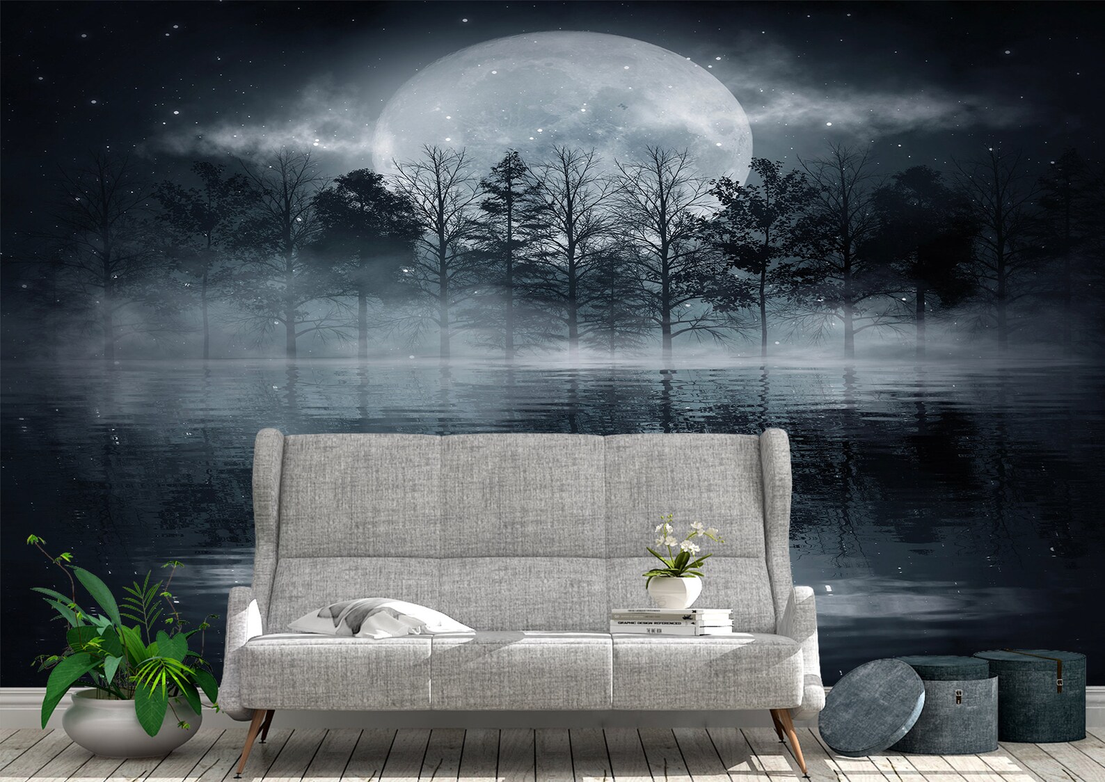 Full Moon On Sea Landscape Wall Mural Photo Wallpaper UV Print Etsy full-moon-on-sea-landscape-wall-mural-photo-wallpaper-uv-print-etsy