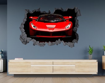 FERRARI LOGO SYMBOL Wall Decal Mural Art Sticker 22"X34" GARAGE SHOP BEDROOM FERRARI LOGO SYMBOL Wall Decal Mural Art Sticker 22"X34" GARAGE SHOP BEDROOM