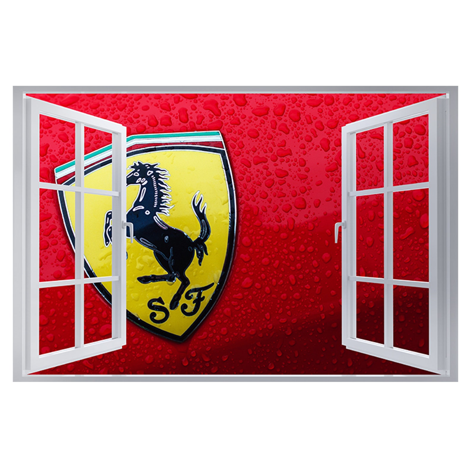Ferrari logo 3d