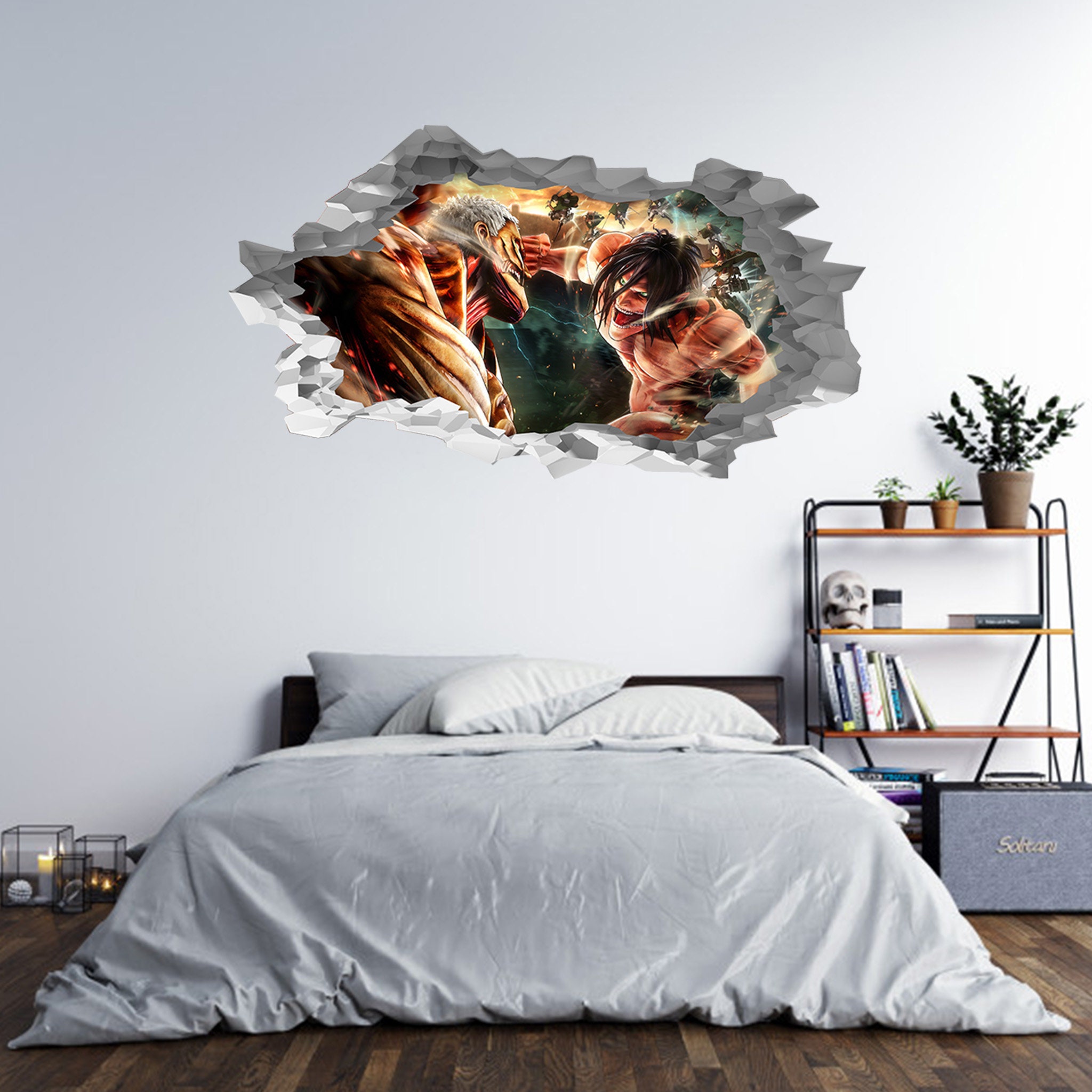 Details about 3D Attack On Titan 399RAID Anime Combine Wall Sticker Wall Murals Wallpaper Amy Details about 3D Attack On Titan 399RAID Anime Combine Wall Sticker Wall Murals Wallpaper Amy