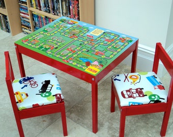 Animate Game For Kids Laminated Vinyl Cover Self-Adhesive for Desk and Tables