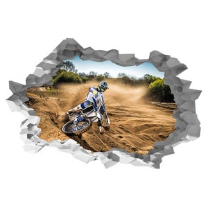 Puzzle Moto 3D Motocross Kit modello in legno per adulti da