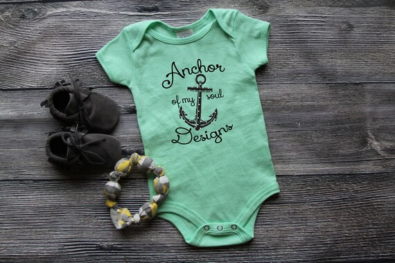 Mint Infant Creeper Digital Download Infant Bodysuit File Etsy