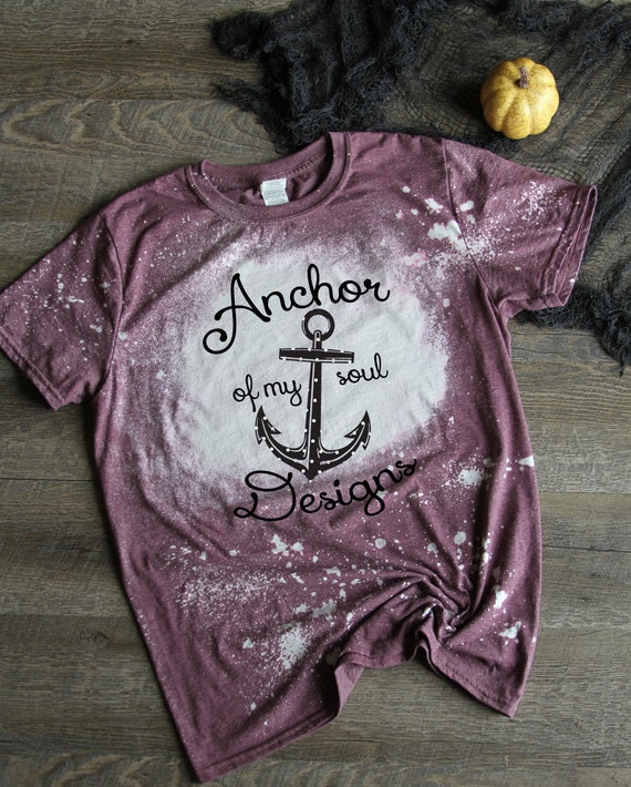 Heather Maroon Bleached Tee Digital Download Unisex Bleached Etsy