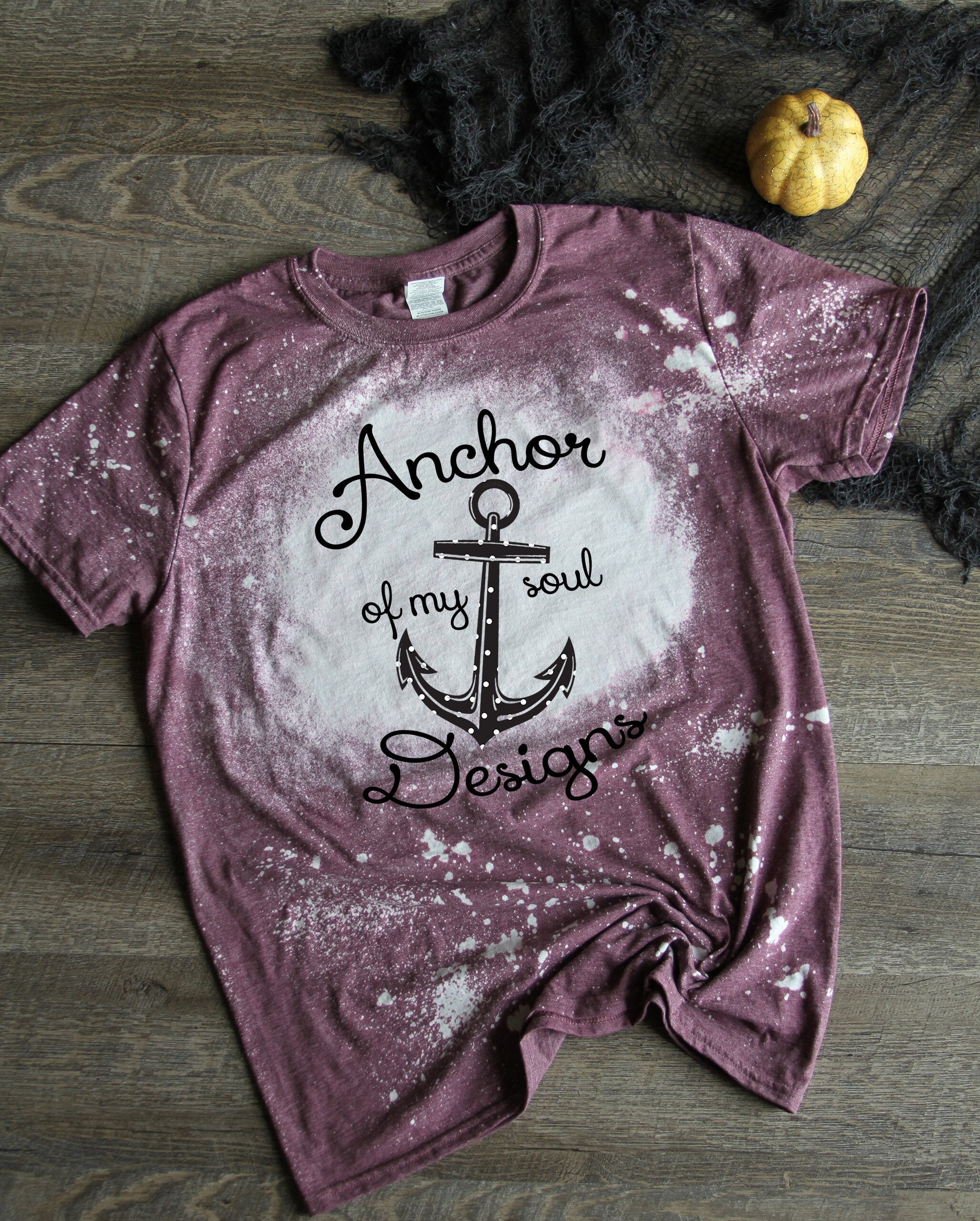 Heather Maroon Bleached Camiseta Digital Descargar, Unisex Bleached