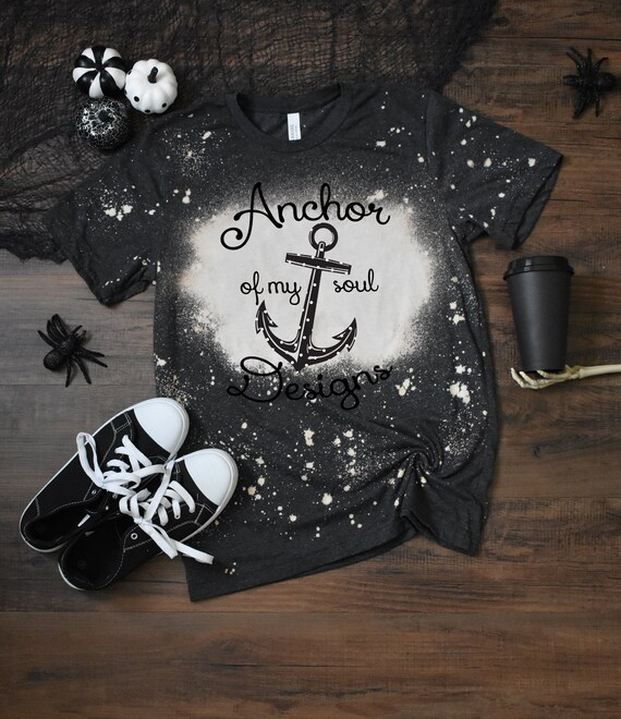 Dark Gray Heather Bleached Tee Digital Download Unisex Etsy