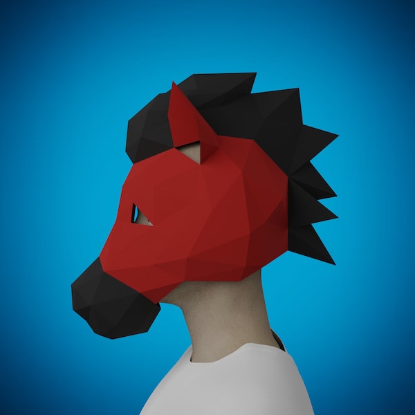 Horse Mask Etsy