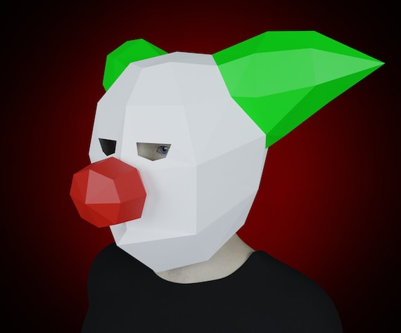 scary clown face - Roblox