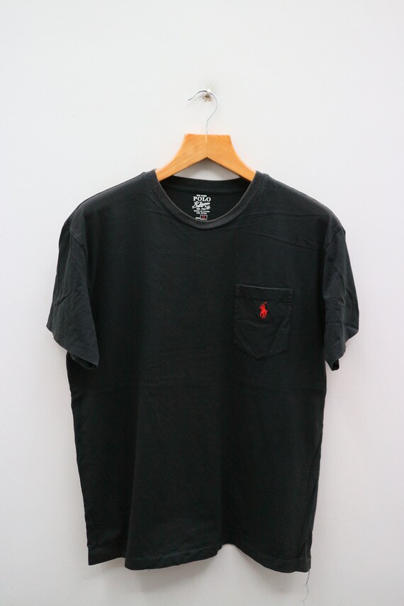 ralph lauren black tee