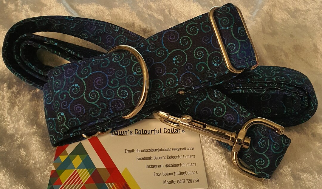 Martingale Collar and Lead Set Etsy