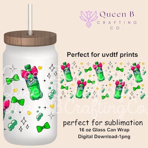 Opakowanie na kubek z napojem gazowanym, Opakowanie na kubek z napojem Sprit, Opakowanie na kubek z cytryną i limonką, Opakowanie na kubek 16 uncji, Opakowanie na puszkę Libbey 16 uncji, Sublimacja PNG,
