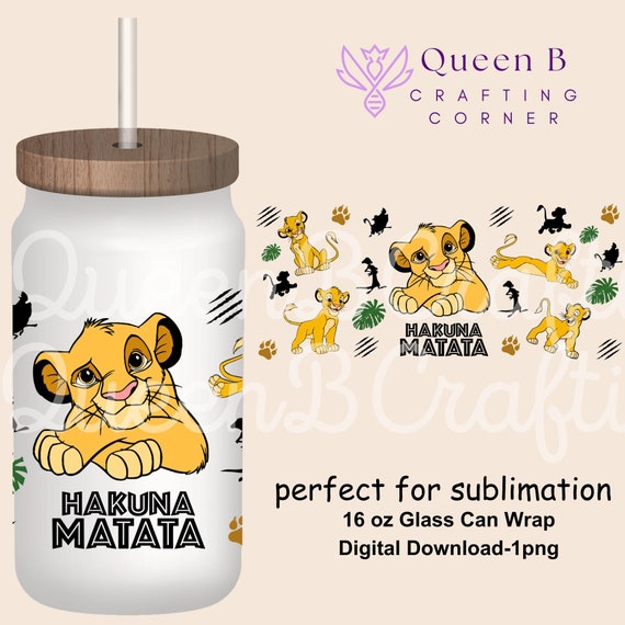 Lion Sublimation PNG, Lion Cup Wrap, Lion Sublimation, Lion PNG, 16oz Cup Wrap, 16oz Libbey Can Wrap, Sublimation PNG, Cup Wrap Sublimation