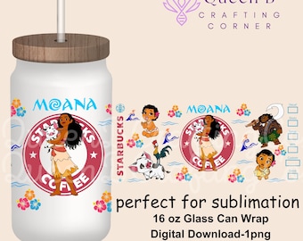 Prinzessin 16 oz Libbey Glasdose Tumbler Sublimation Design, Design Digital Download PNG, Prinzessin PNG, Magisch
