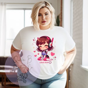 D.va Shirt Overwatch - Etsy