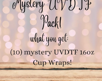 UVDTF Cup Wrap Pack-6 pack uv dtf cup wrap