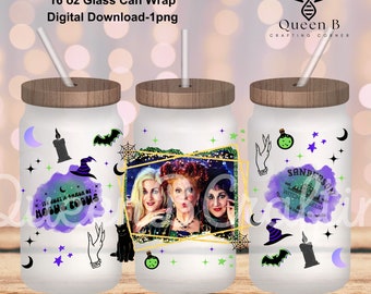 Sanderson Witchy spooky PNG, PNG voor sublimatie, Halloween Witchy PNG voor sublimatie, png voor sublimatie, Heksensublimatie bekeromslag
